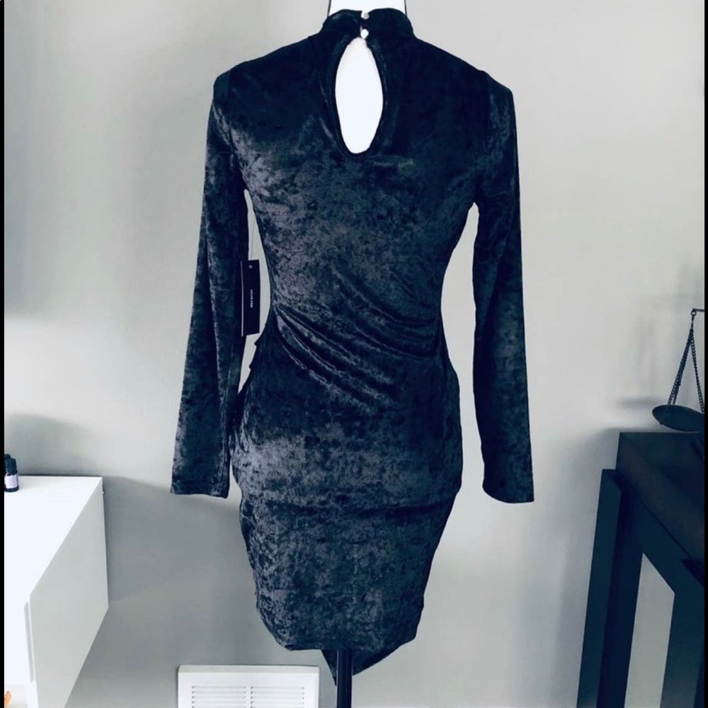 Black Velvet Dress